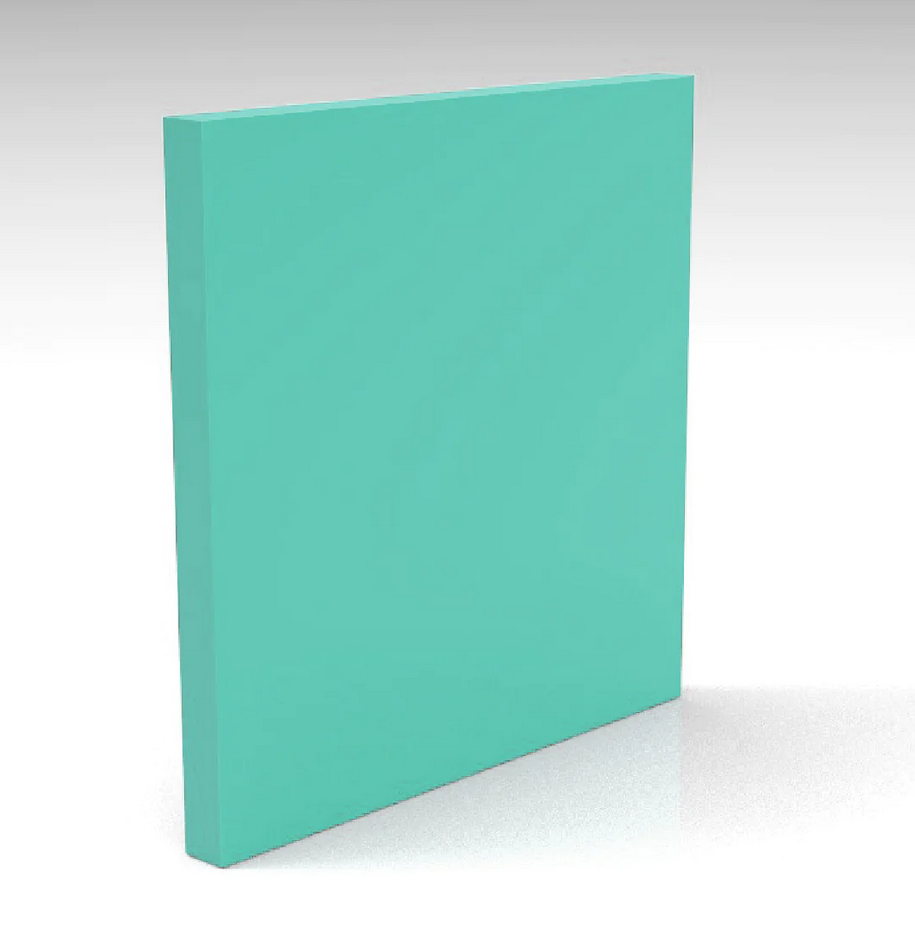 Aqua Solid Acrylic