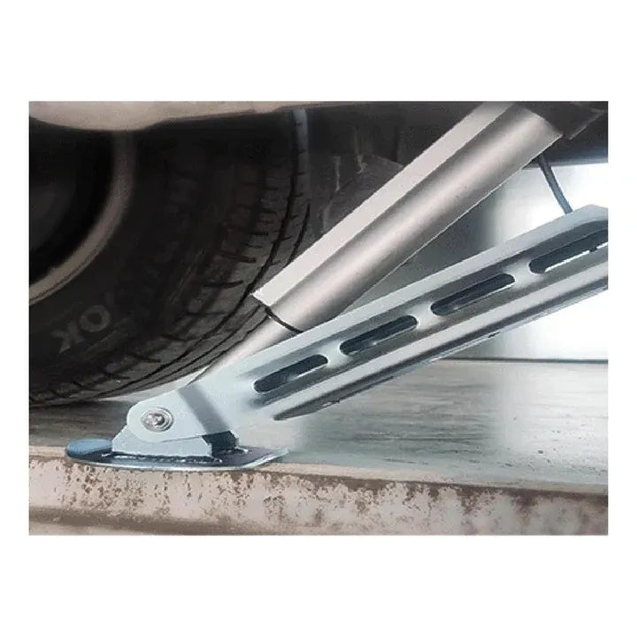 Electric 4 x Drop Down Stabilizer leg Corner Steadies 670mm Zinc