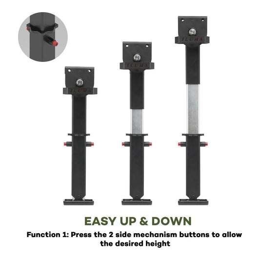 Adjustable Telescopic Caravan Drop Down Legs