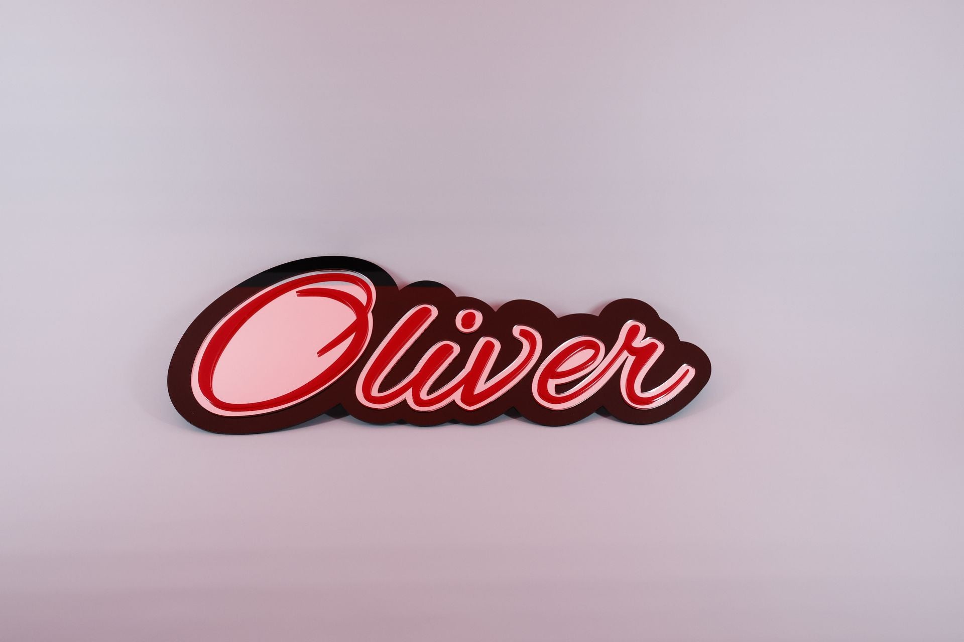 3D Name Plaque Tri-Layer/Colour