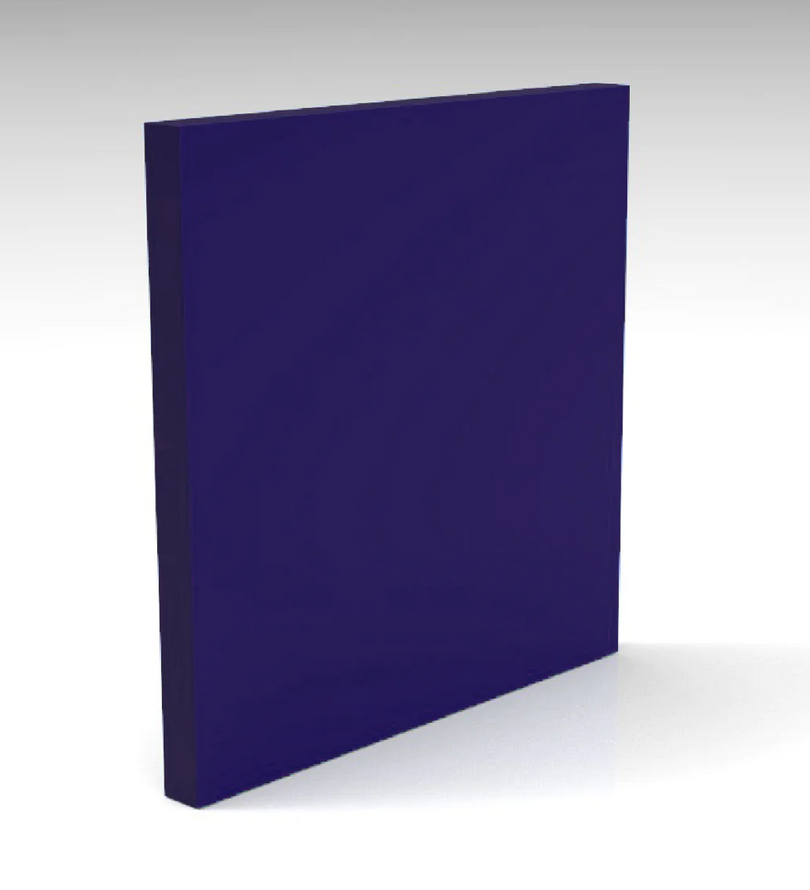 Navy Blue Solid Acrylic