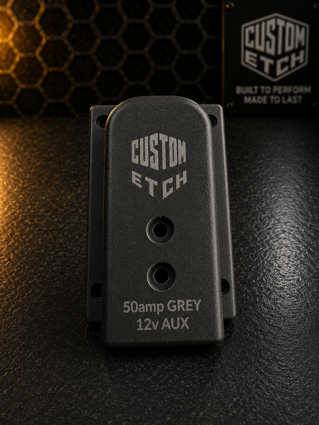50A Anderson Plug Housing &amp; Protection Plate