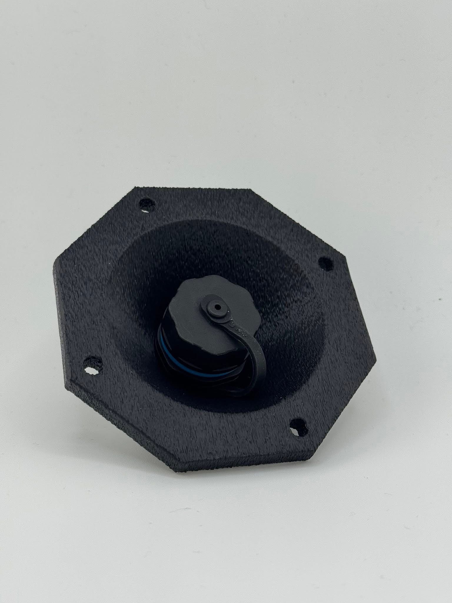 Cat 6 External Waterproof Plug – One-Piece UV-Rated Housing