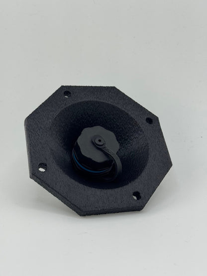 Cat 6 External Waterproof Plug – One-Piece UV-Rated Housing