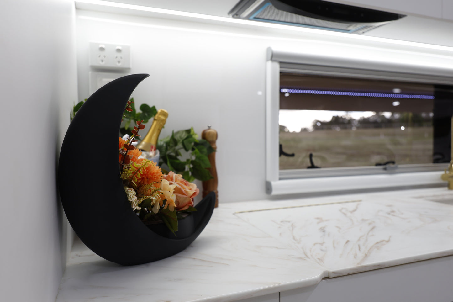 Moon Vase - flowers Not Included