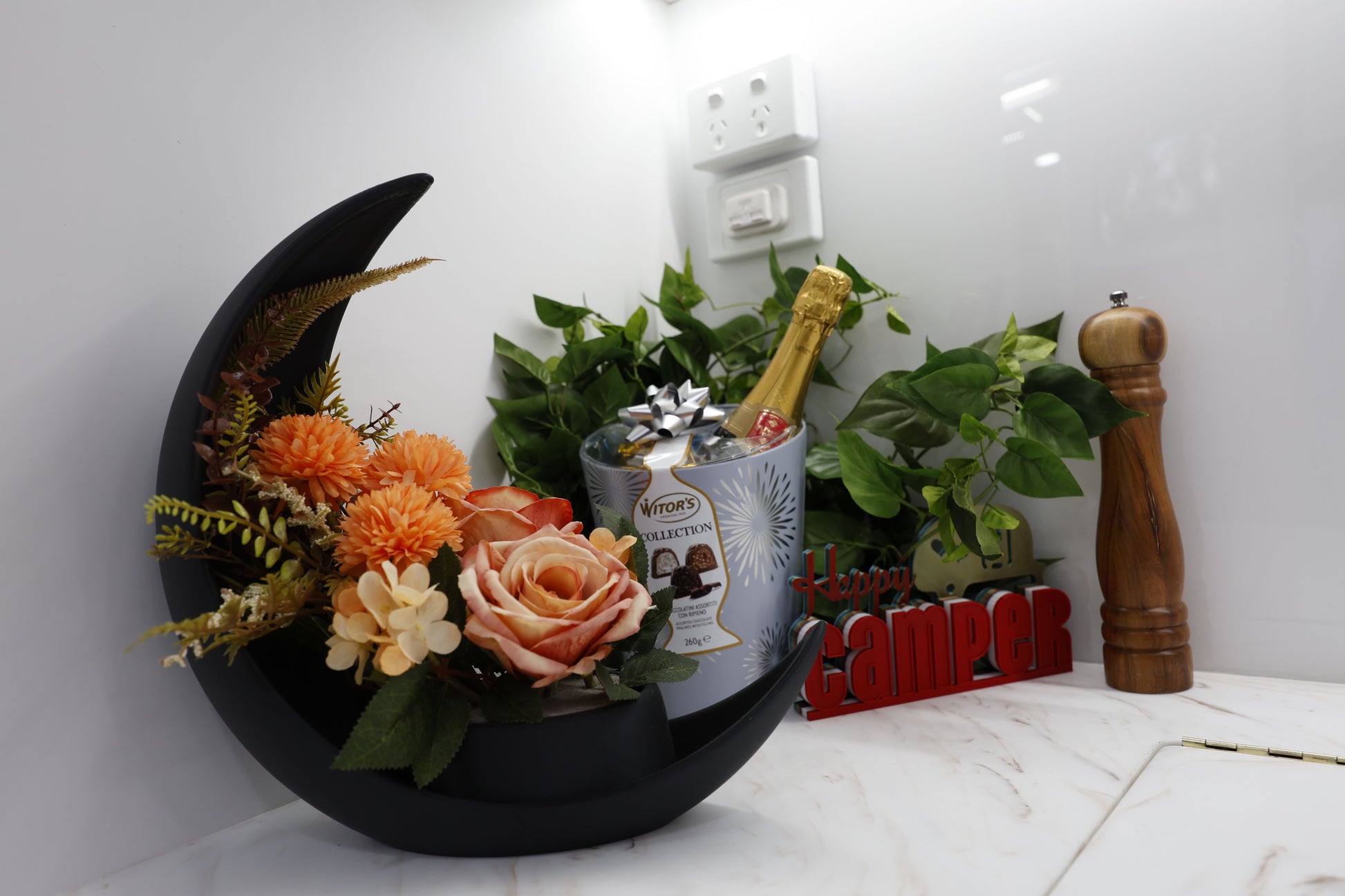 Moon Vase - flowers Not Included