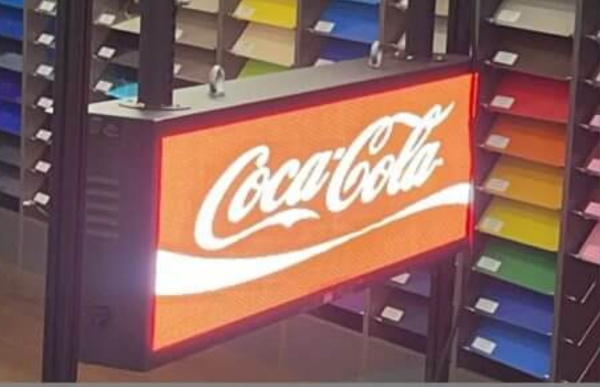 Commercial LED Under Awning Screen