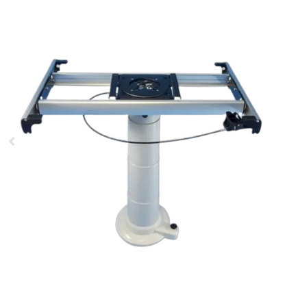 Nuova Mapa Telescopic & Adjustable Table Leg - SILVER
