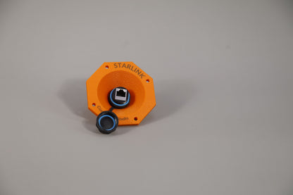 Cat 6 External Waterproof Plug – One-Piece UV-Rated Housing