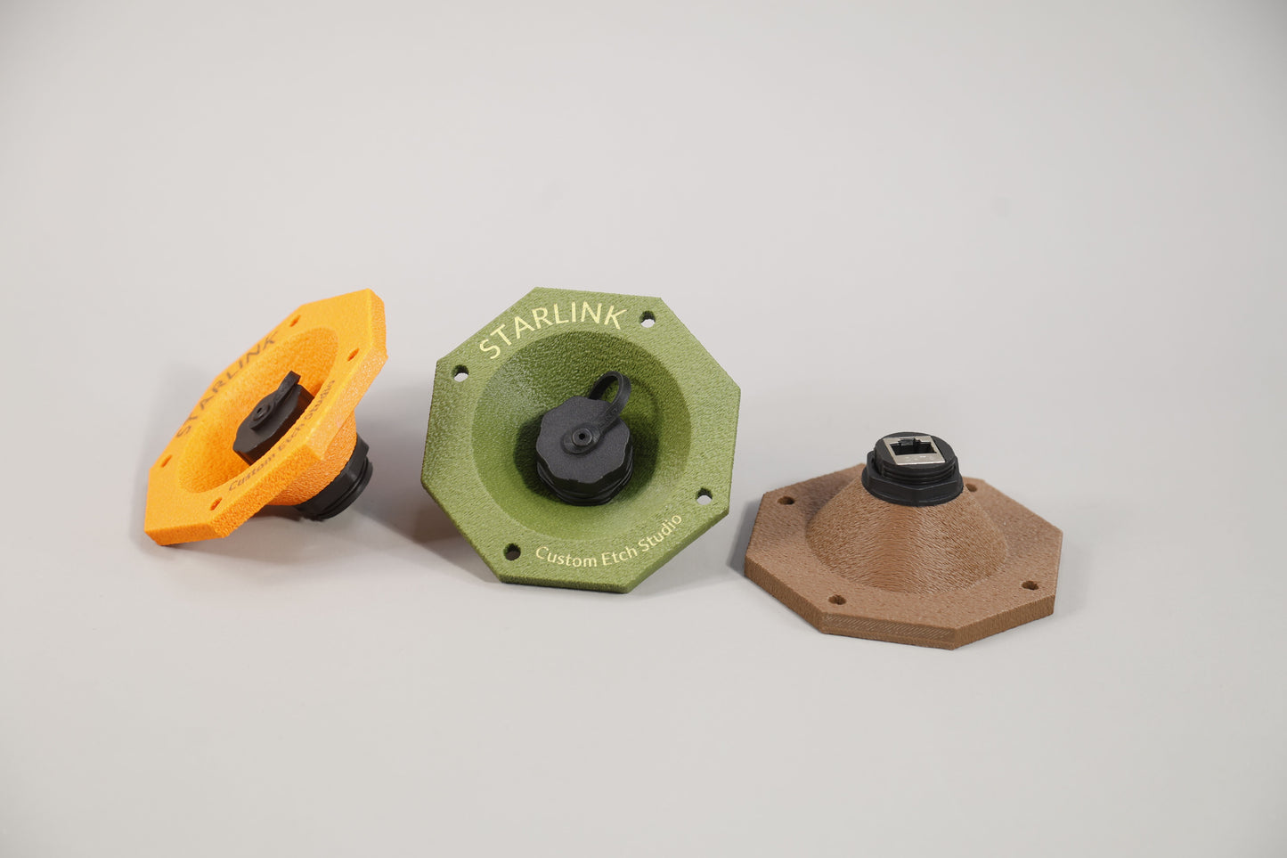 Cat 6 External Waterproof Plug – One-Piece UV-Rated Housing