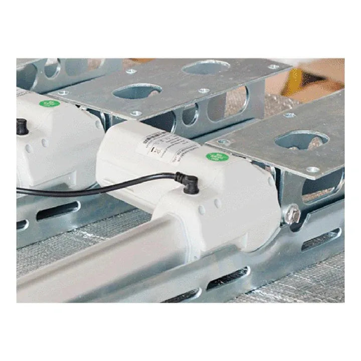 Electric 4 x Drop Down Stabilizer leg Corner Steadies 670mm Zinc