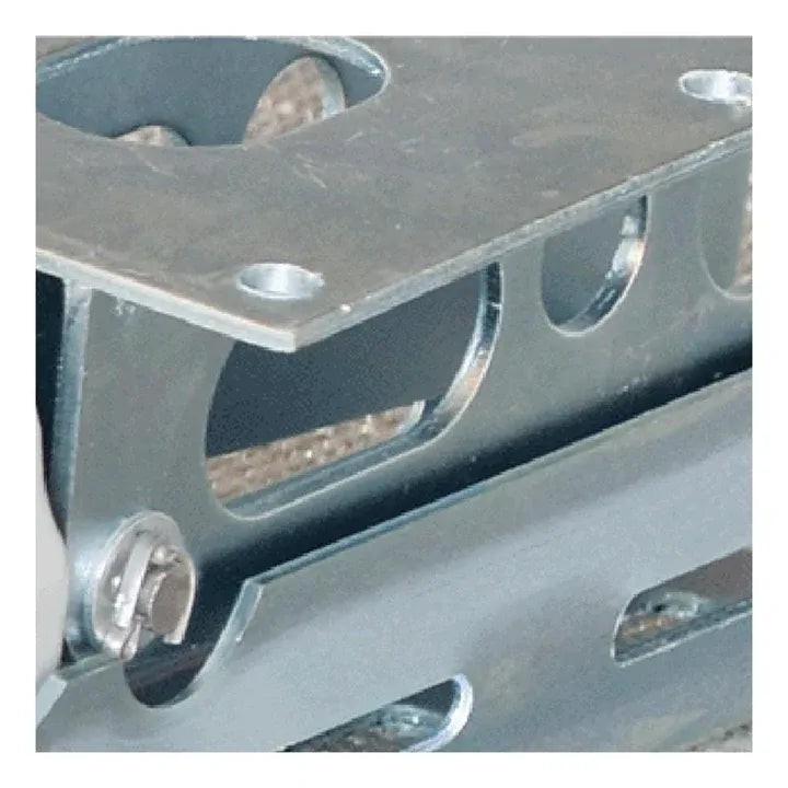 Electric 4 x Drop Down Stabilizer leg Corner Steadies 670mm Zinc