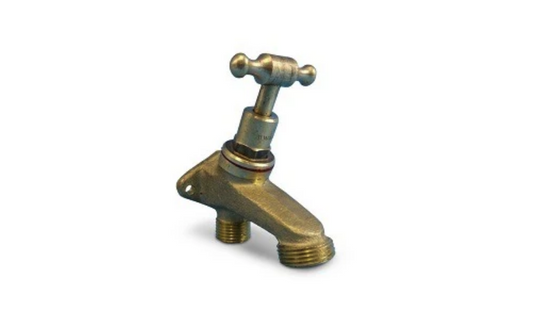 1/2" Brass Lugged Bib Tap - BRASS A FRAME TAP