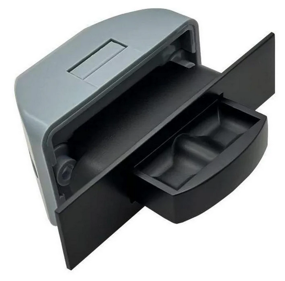 Custom Etch Push Lock Cabinet Handle