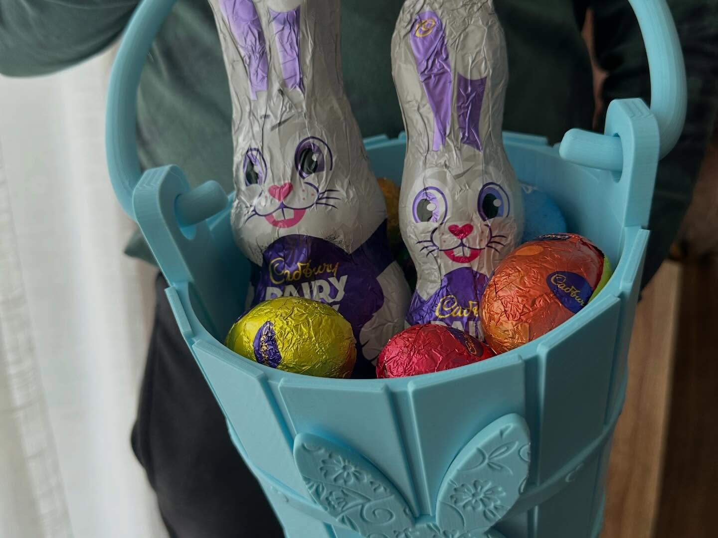 Custom 3D Printed Easter Baskets