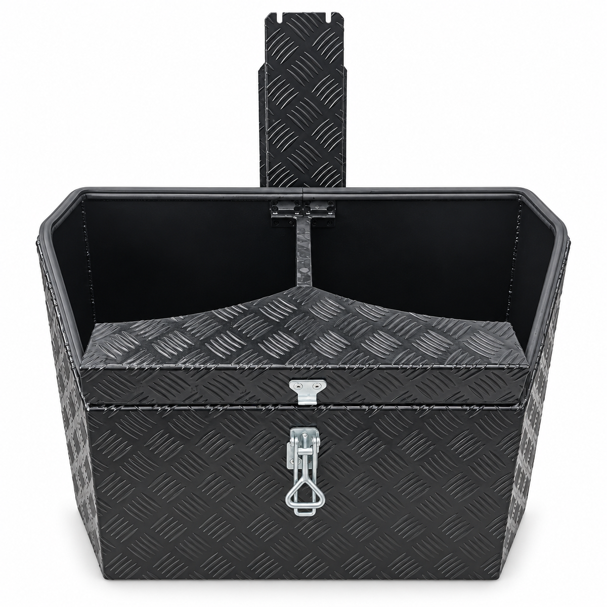 9kg Gas Bottle Holder Protection Box – Black Checkerplate