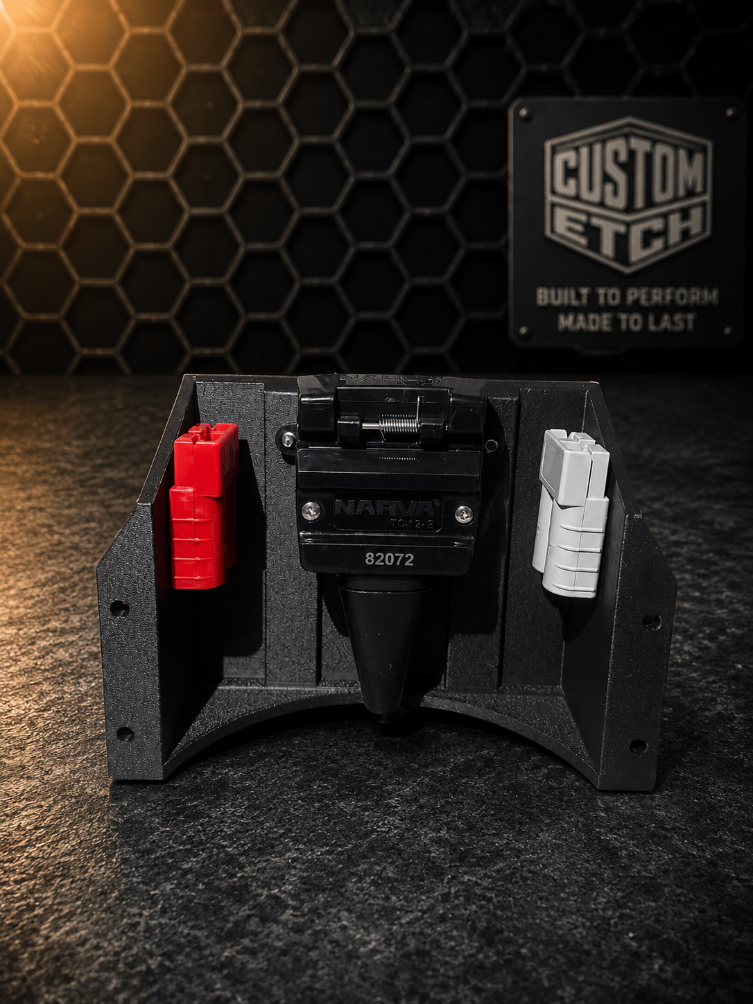 Custom Etch Trailer Electrical Combi Housing