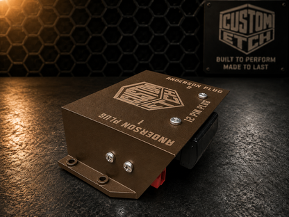 Custom Etch Trailer Electrical Combi Housing