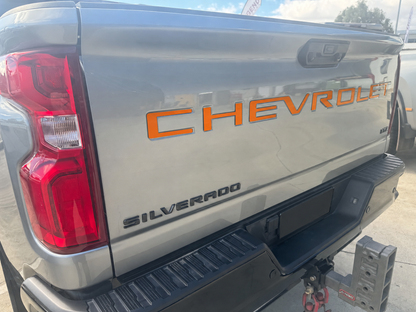 CHEVROLET Silverado Tailgate Letter Inserts