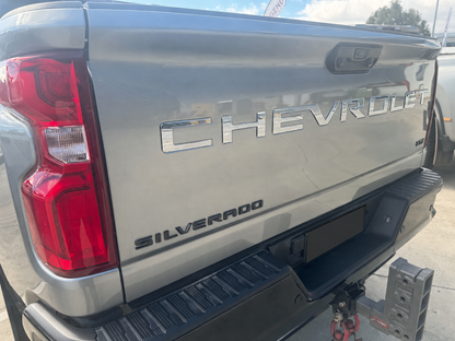 CHEVROLET Silverado Tailgate Letter Inserts