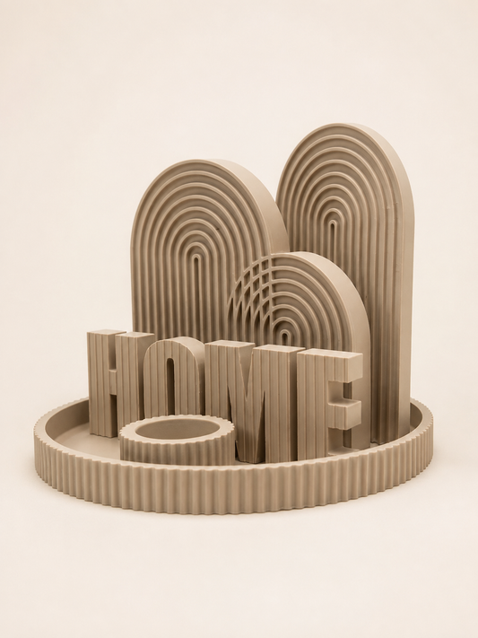 HOME Five-Piece Decorative Organiser