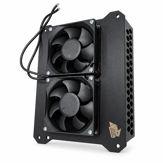 Custom Etch Dual Fan Ventilation Unit – Caravan &amp; RV