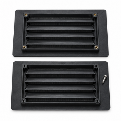 Caravan Side Wall Vent with Fly &amp; Midge Mesh