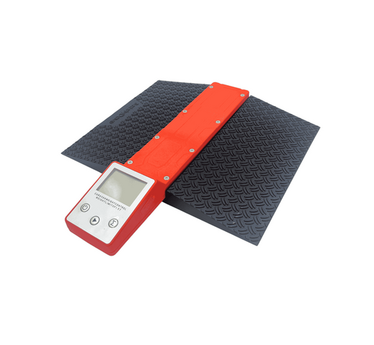 Safety Dave 1500kg Portable Wheel Weight Scale with Ramp