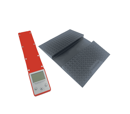Safety Dave 1500kg Portable Wheel Weight Scale with Ramp