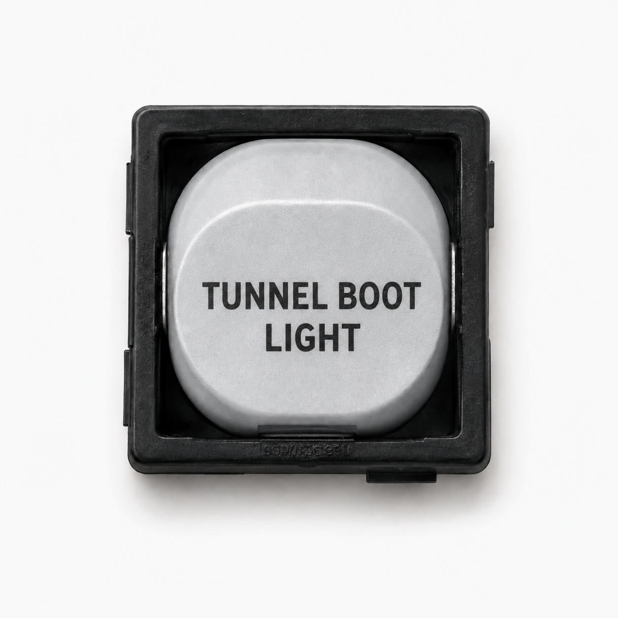 10A Single Pole Switch Mechanism – White with Custom Engraving