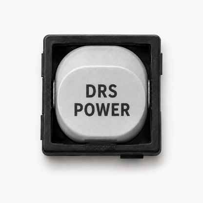 10A Single Pole Switch Mechanism – White with Custom Engraving