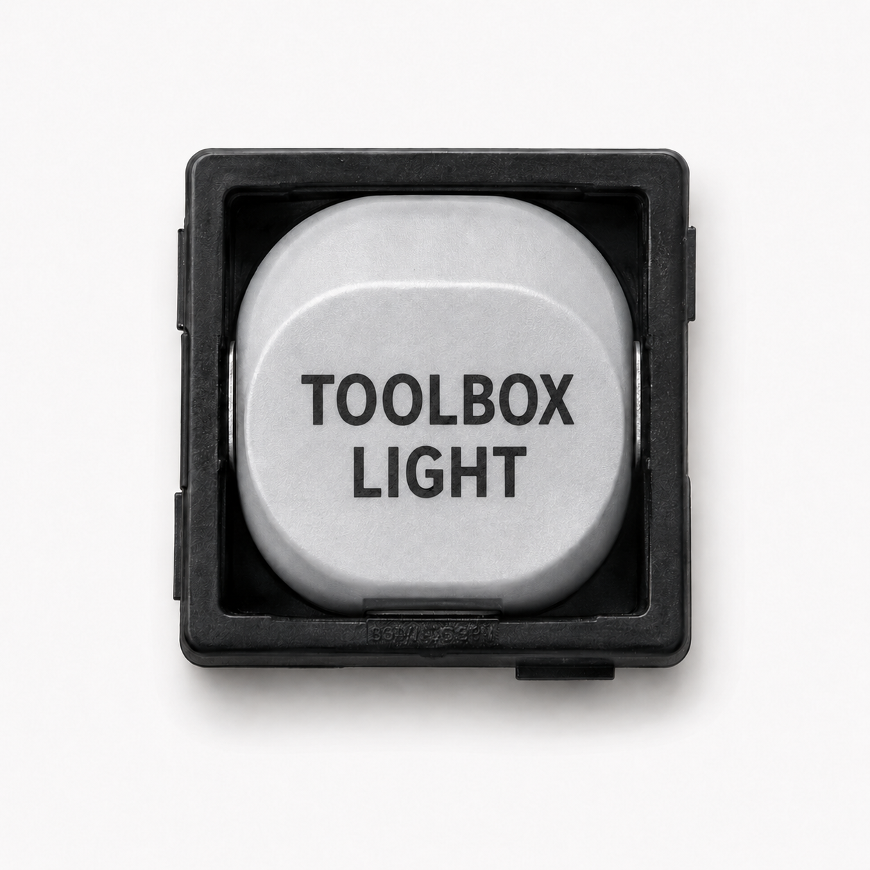 10A Single Pole Switch Mechanism – White with Custom Engraving