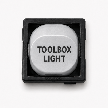 10A Single Pole Switch Mechanism – White with Custom Engraving