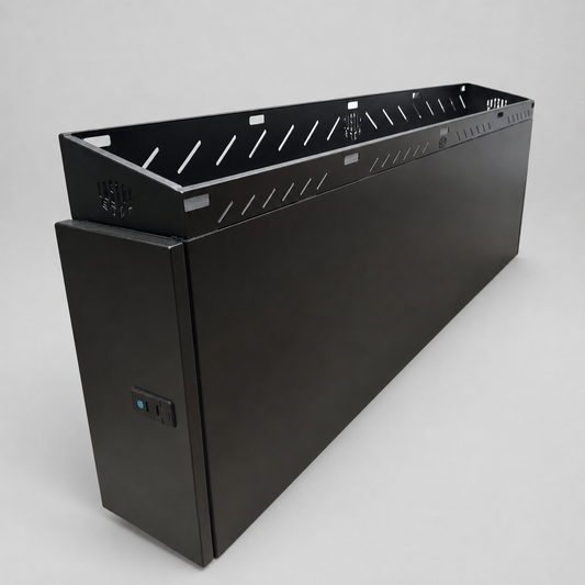 Custom Etch Aluminium Toolbox – 2300 x 640 x 300mm with Storage Rails
