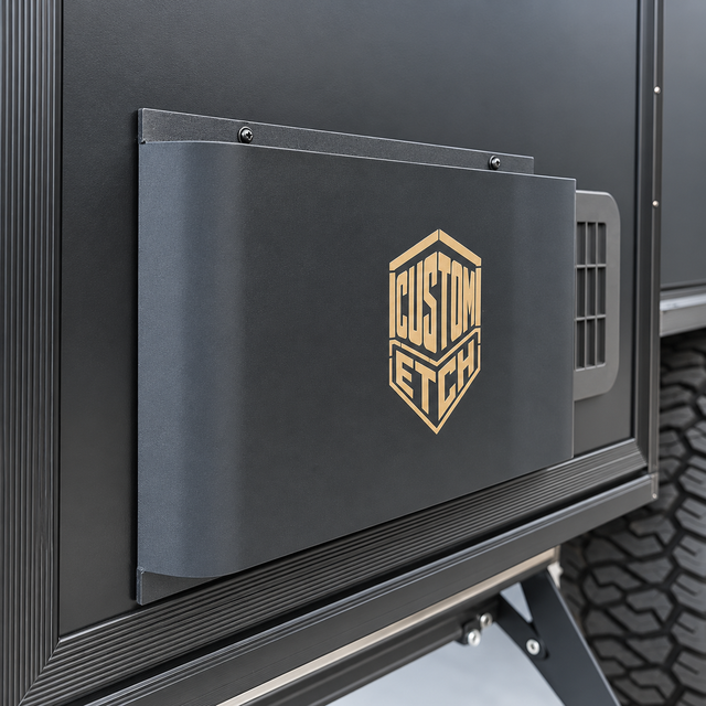 Caravan Main Door Vent Cover – Air & Dust Deflector