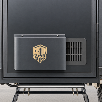 Caravan Main Door Vent Cover – Air & Dust Deflector