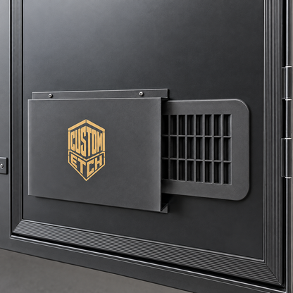 Caravan Main Door Vent Cover – Air & Dust Deflector