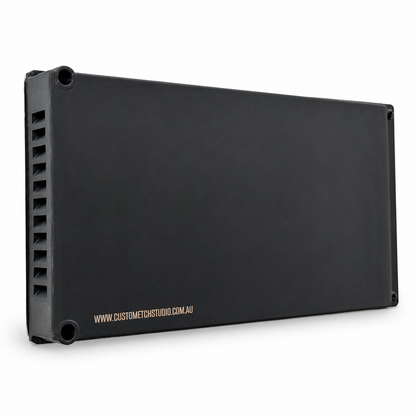 Caravan Gas Vent Cover &amp; Dust Protector – Black