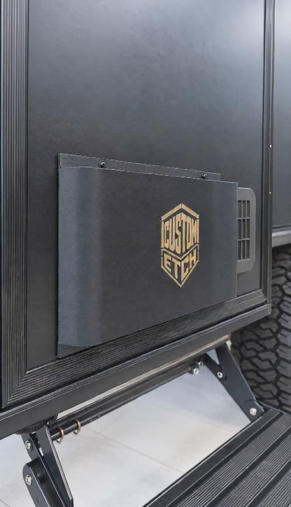 Caravan Main Door Vent Cover – Air & Dust Deflector